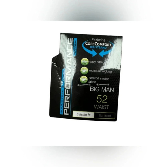 Roundtree & Yorke NWT Performance Big Man Shorts Beige Size 52B - Picture 7 of 8